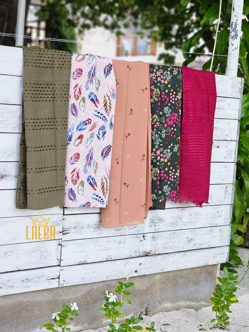 Chiffon Design Shawl