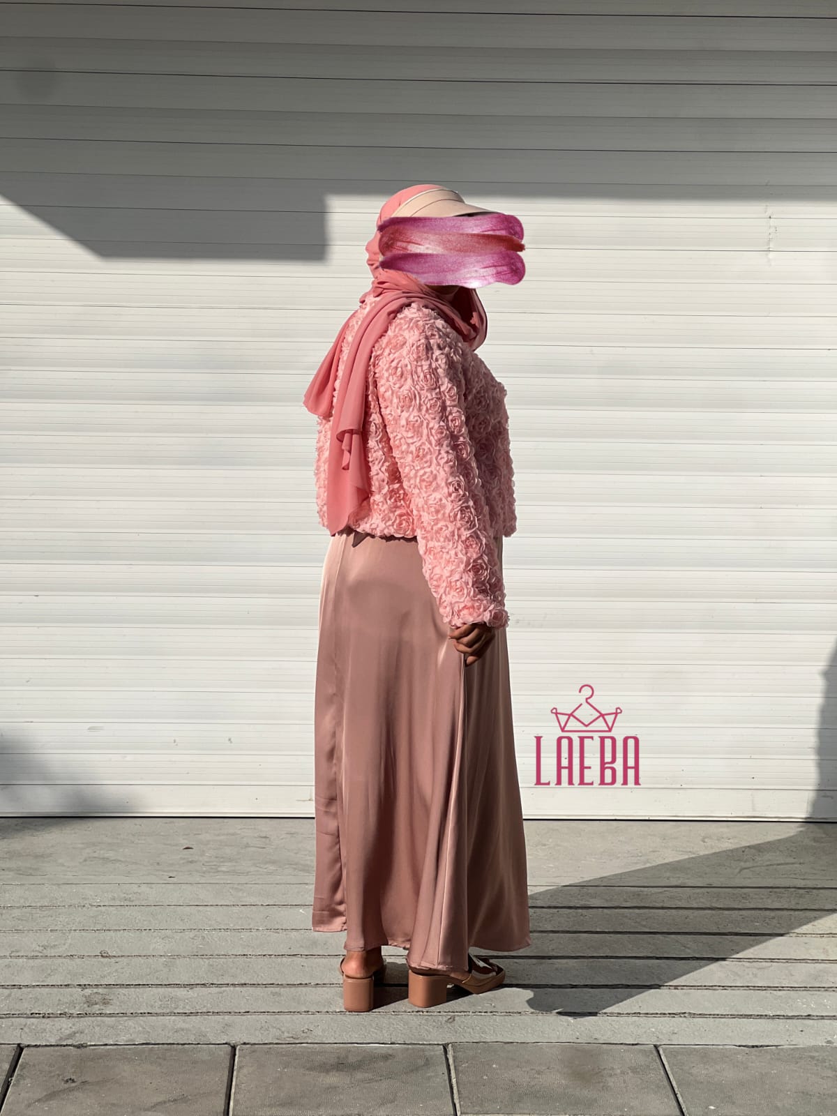 3D Floral Pink Set
