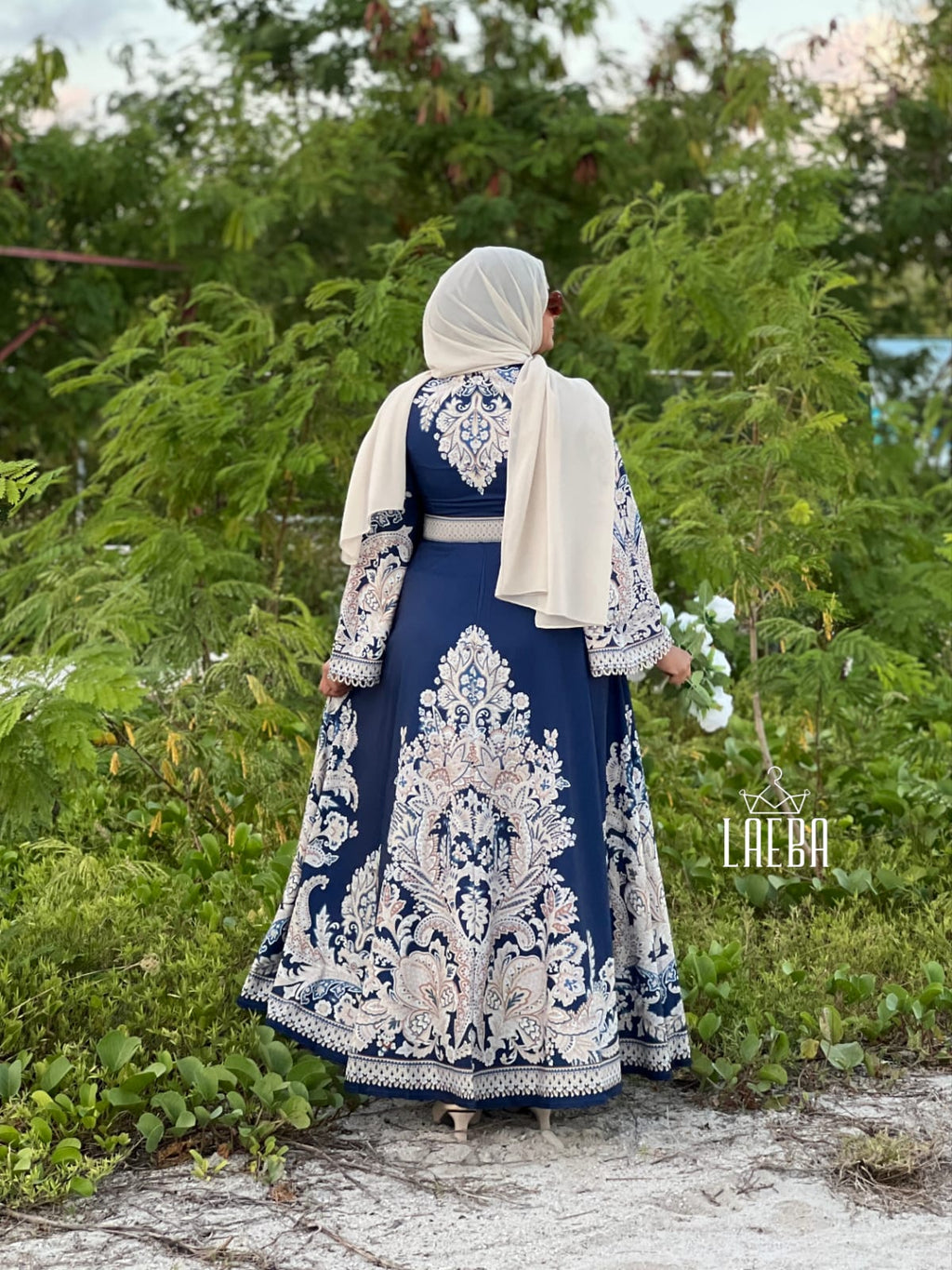 Arabic  A-Line Kafthan Dress