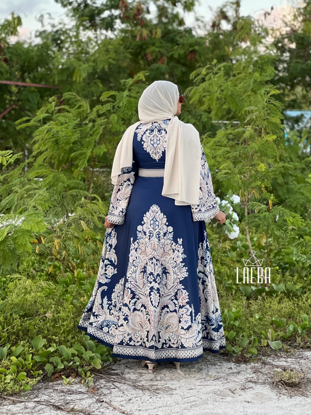 Arabic  A-Line Kafthan Dress