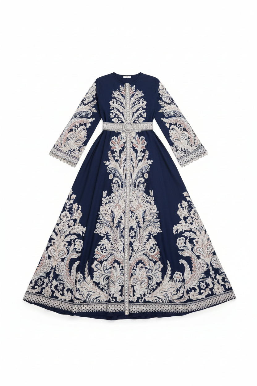 Arabic  A-Line Kafthan Dress
