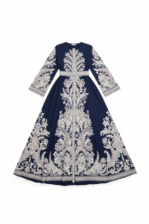 Arabic  A-Line Kafthan Dress